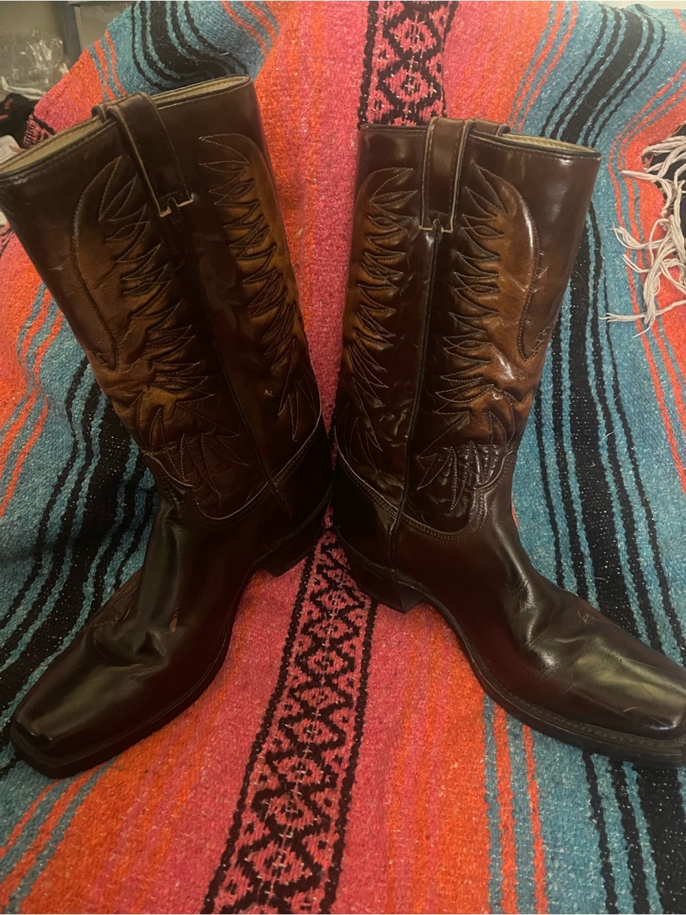Wrangler Vintage Cowboy Boots